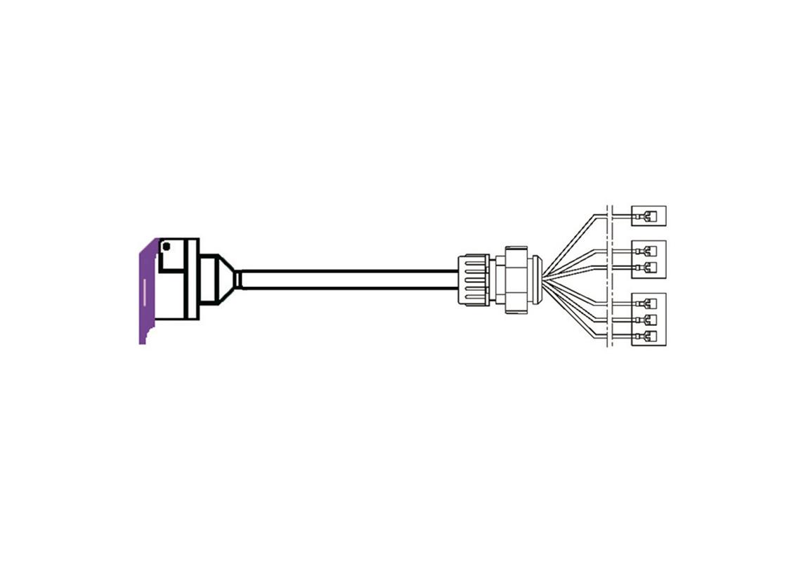 Kabel mit Steckdose 24N